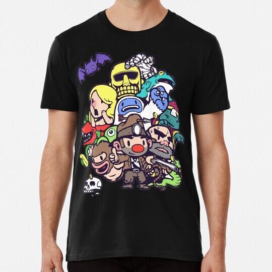 Spelunky Gang Classic Size S to 5XL Made in the USA TShirt Unisex T-Shirt S