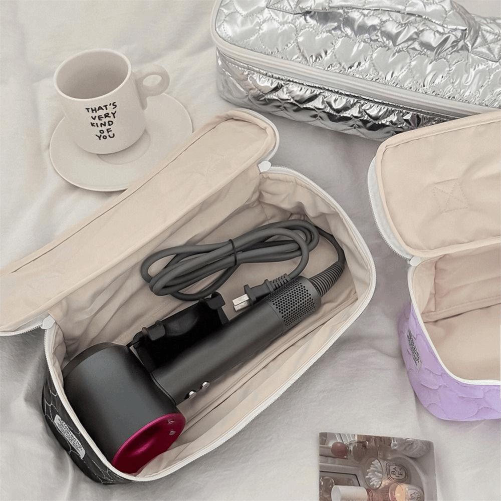 Large Capacity Curling Iron Carrying Case Travel Hair Tool Organizer  Universal Use