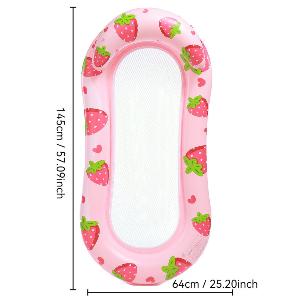 New Style Daisy Stripe Inflatable Pool Float Lounger