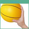 Conjunto de Bolas Elásticas de Material PVC para Jogo Interativo Interno e Externo Basquete Pequeno de 6 Polegadas