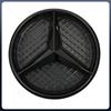 New 2025 Hot Chrome Silver And Gloss Black OE Style Front Grill Star Emblem Chrome Logo Badge For Mercedes Benz A B C E S R SL M