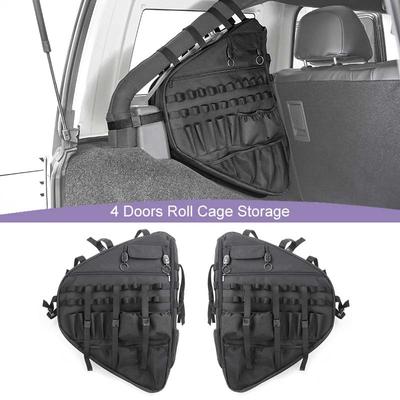 Roll Cage Storage Bag Organizer Fit For Jeep Wrangler JLJK TJ JKU 4-Door Version Stowing Tidying Car Accessories