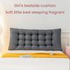 Headboard Pillow Headboard Backrest with Elastic Strap Bed Waist Support Cushion Daybed Bolster for Dorm Bedroom Sitting Reading