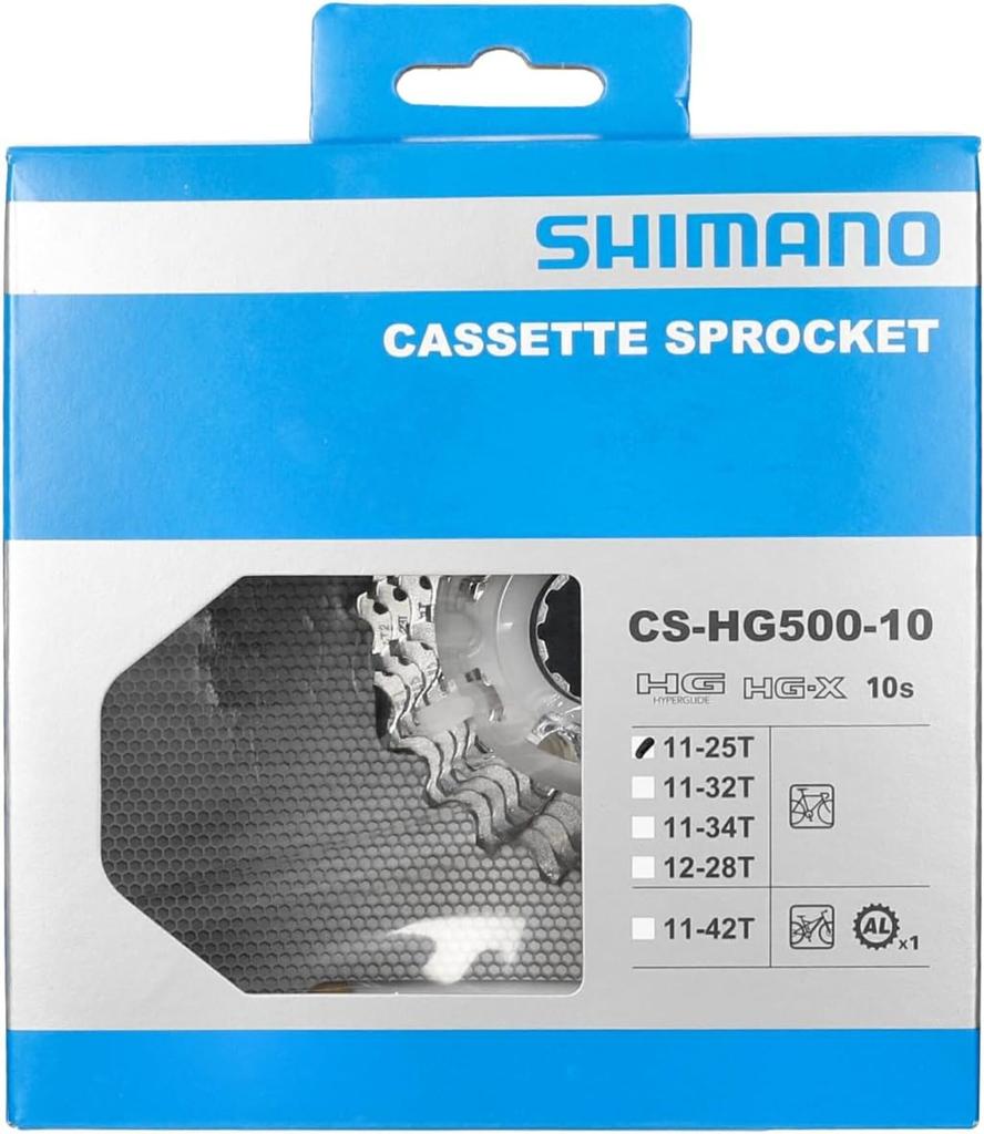 Shimano 10S 1234579135 ICSHG50010125 CS-HG500 11-25T