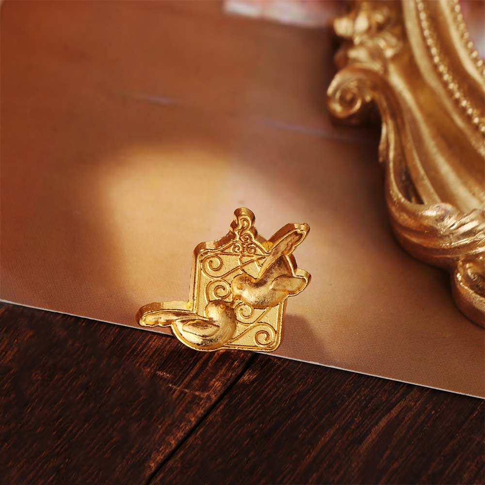 DIY Tool Rose Sealing Wax Seals Head European-style Wax Seal Stamp Polyshaped Head  Stamp