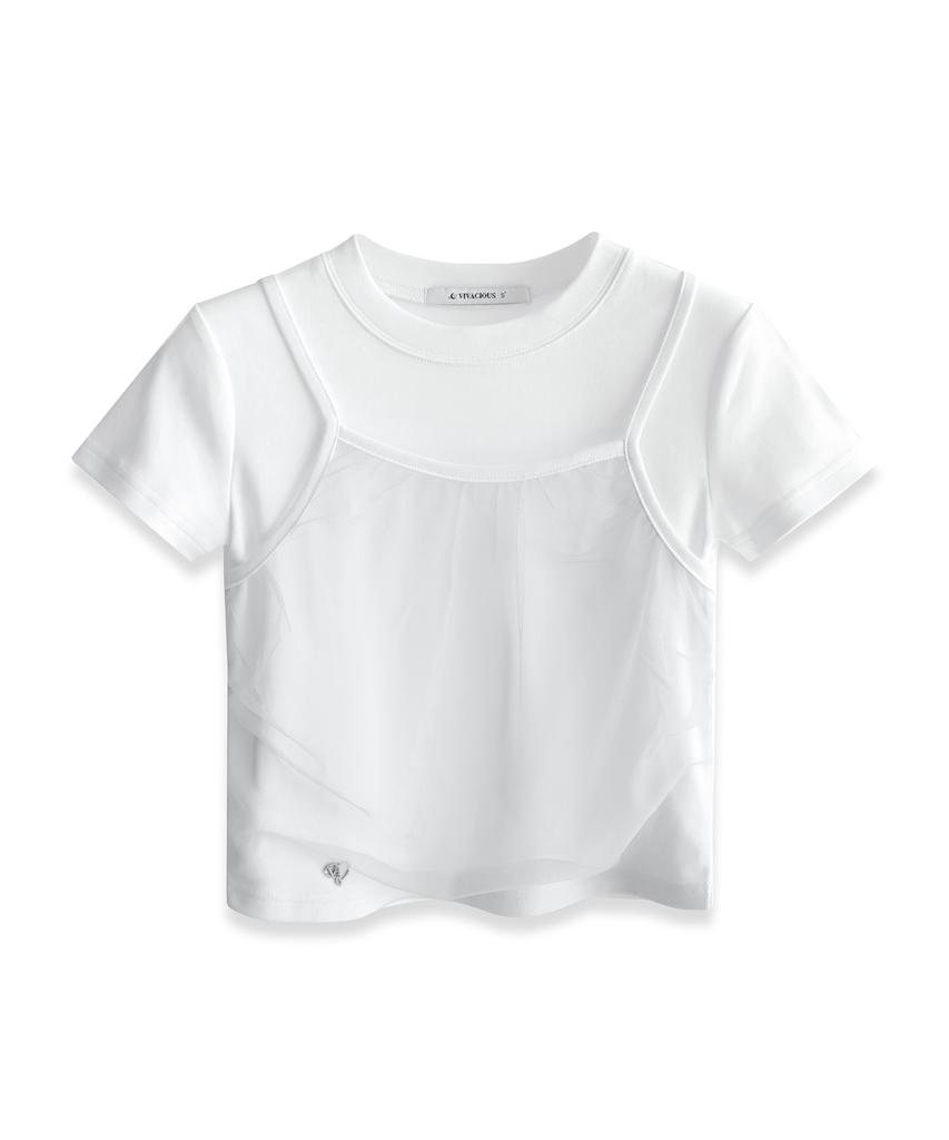 VIVACIOUS Tinker Bell Short Sleeve White