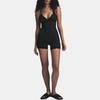 Skims FW24 Fits Everybody Lace Triangle Onesie Floral Print Patchwork Lace Soft V-Neck Bodysuit Women bodysuit OS-ONS-6690W-ORP
