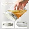 Airtight Press-Type Glass Storage Canister