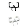 Grass Cutting Line Organization Set with Five Plastic Holders, Three Open Clip Sections and Center Plates with Round Holes