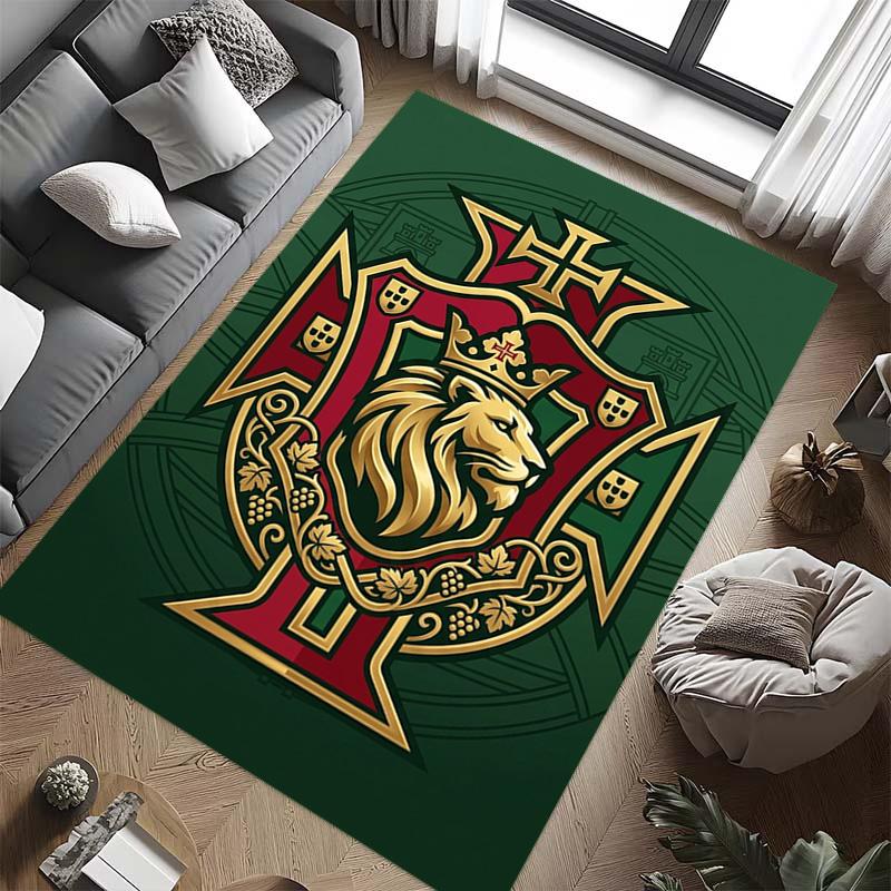 Heritage Royal Emblem carpet printing Living room and bedroom mats Doormat Office chair cushion Bathroom mat