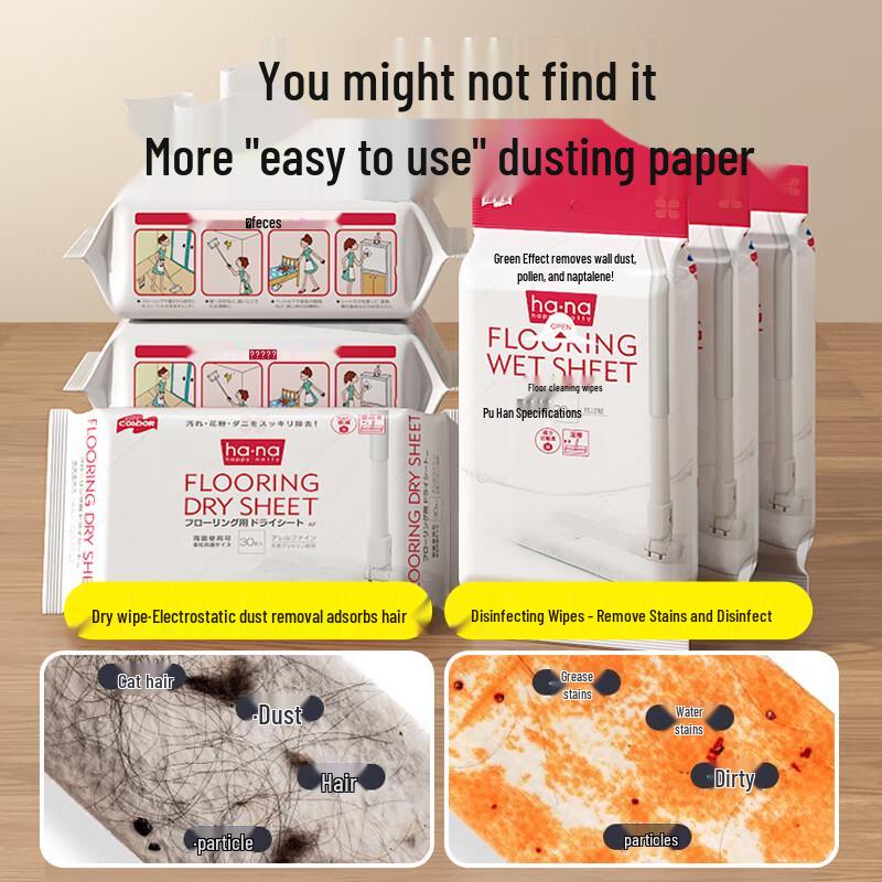 CONDOR Electrostatic Dust Mop Dry Wipes