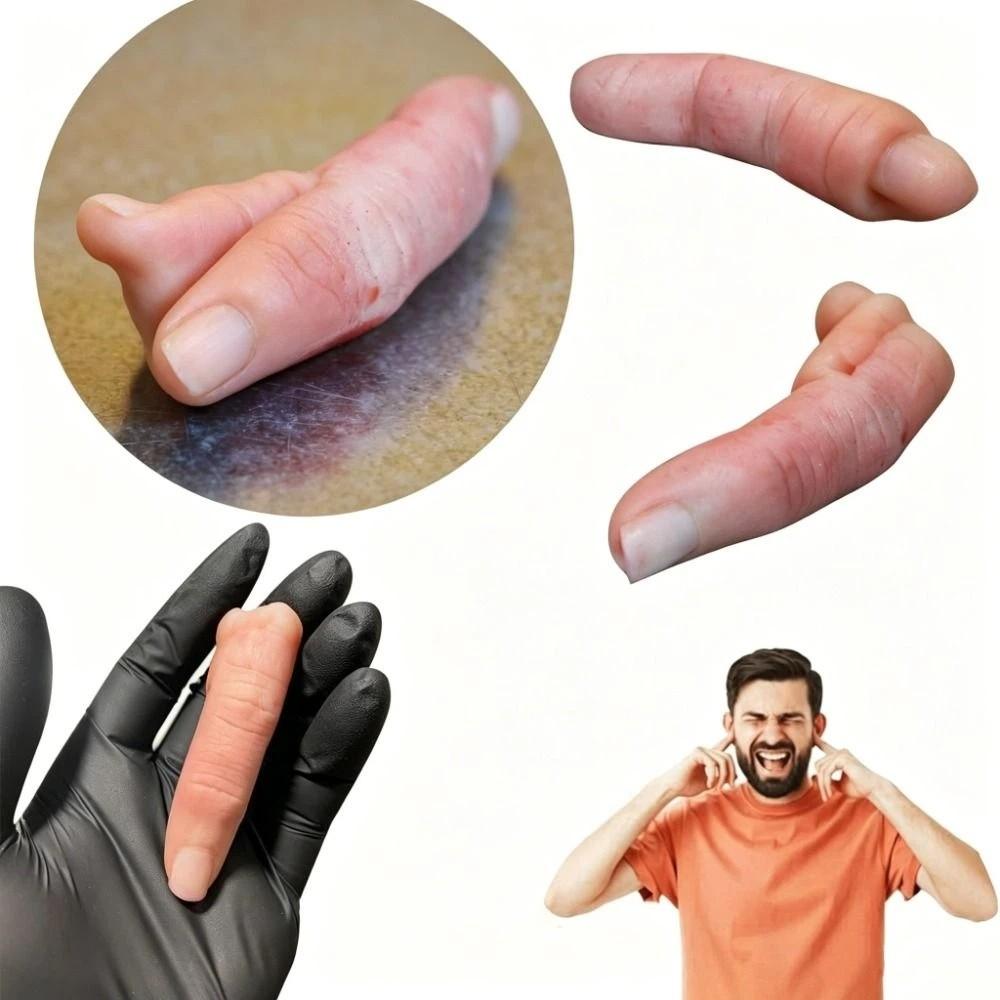 Bloody Effect Bloody Finger Prop Realistic Design Horror Decor Severed Finger Prop Halloween