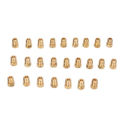 Kit getto principale carburatore moto 25 pezzi da 55 a 115 M5 Accessori in metallo per Dellorto PHBG 21 PHBG