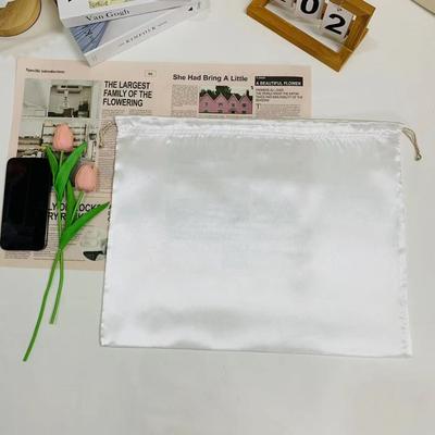 Convenient Reusable Silky Satin Dust Bags Large Capacity Handbag Drawstring Bag Shoes Clothing Storage Dust Bags for Handbags