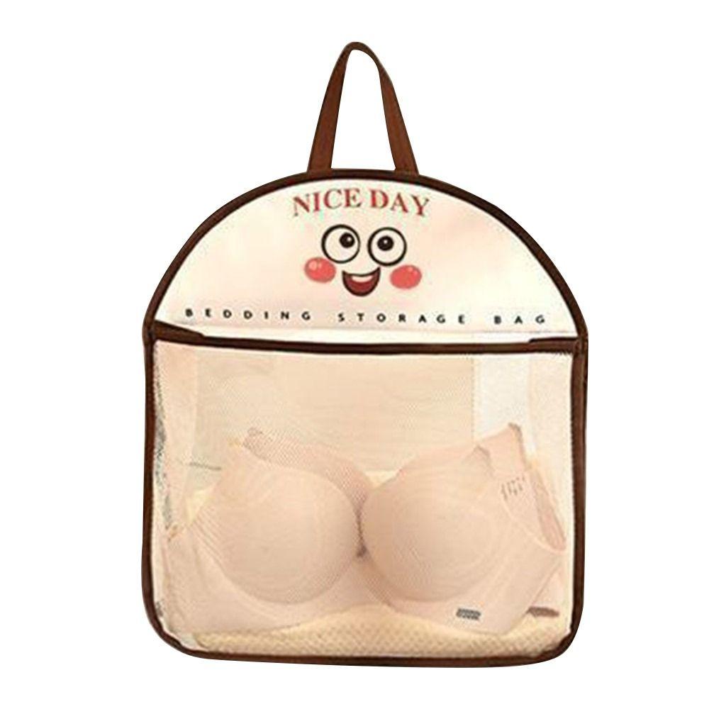 

Large Capacity Storage Mesh Bag Reusable Kitchen Hanging Bag Portable Hanging Storage Bag кофейный