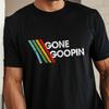 GONE GOOPIN T-Shirt | Funny Gone Looting Meme Tee | Retro Distressed ARC Bungulator Quote | Sarcastic Extraction Shooter Apparel Gift
