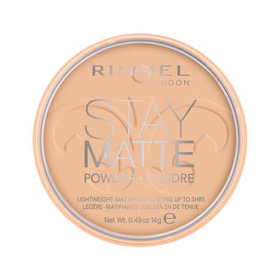 Matujący Puder Prasowany Stay Matte RIMMEL London 006 Warm Beige 14 G