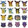 Anime Pikachu Gengar Brooches for Clothing Lapel Pins for Backpacks Enamel Pin Badges Collection Gift