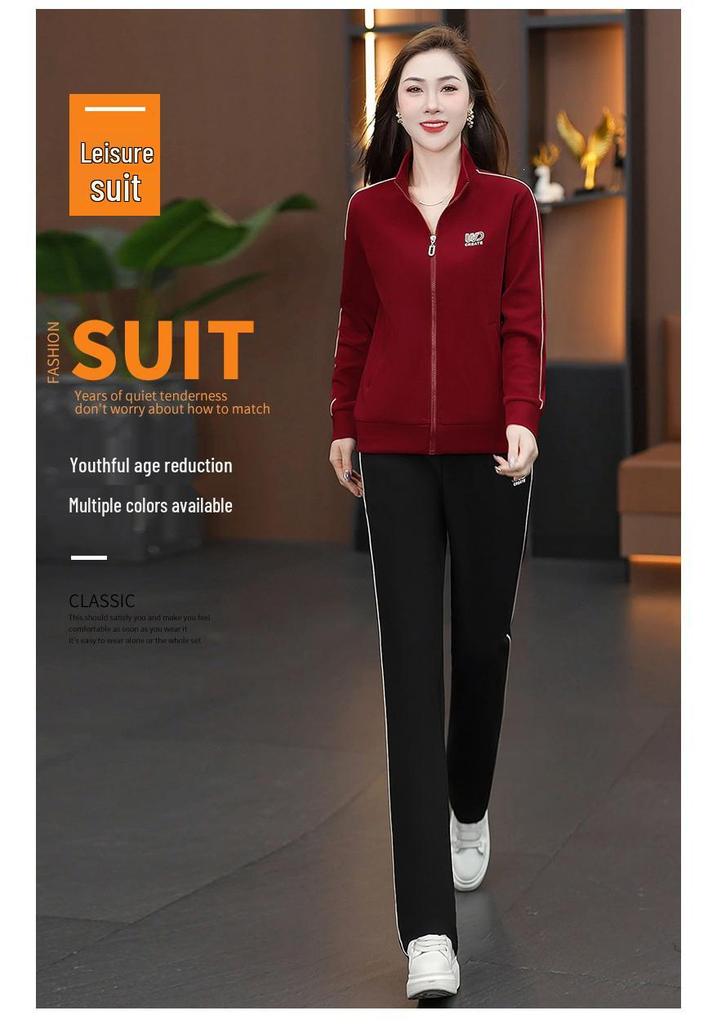 Women's Lightweight Sports Suit: Thin Long-Sleeve Hoodie & Trousers, Casual 2-Piece Set for Spring/Autumn