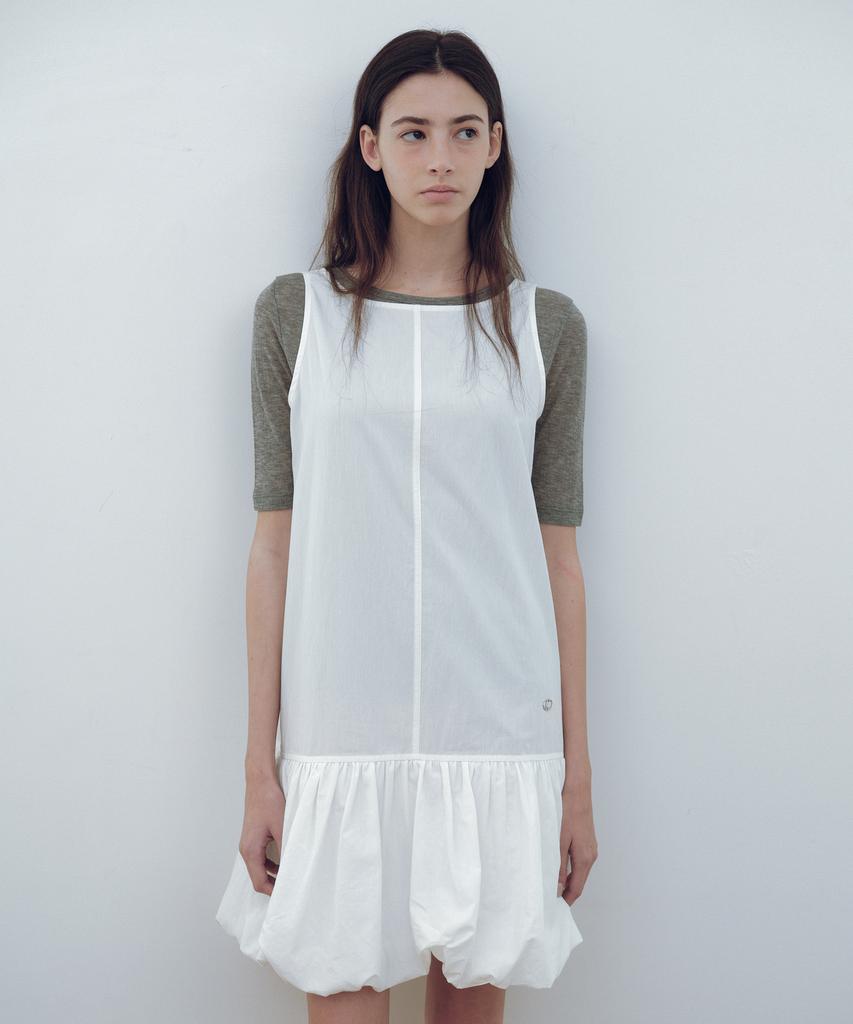 Yulago Balloon Sleeveless Dress
