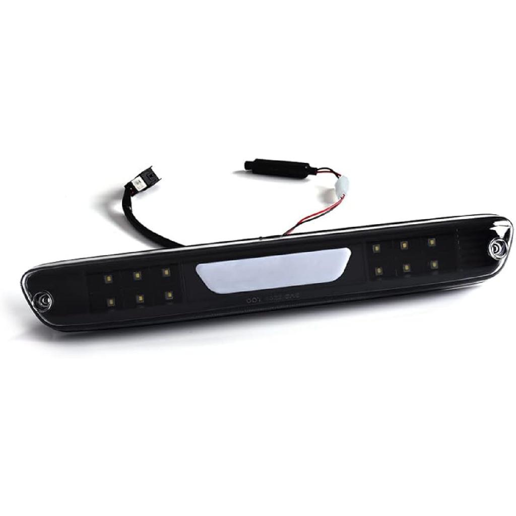 G-PLUS Red Lens LED 3Rd Brake Light Fit Leer, ARE, Century, Jason And Astro LED Recessed 3Rd Third Brake Light Lamp AT-LED-36R Chrome Housing