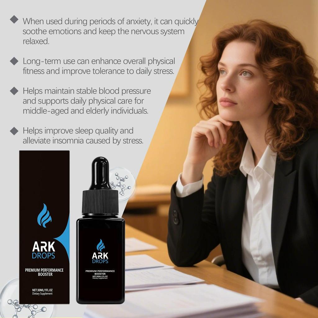 Breath with Ark Liquid Oxygen Drops – Performance & Muscle Recovery Booster (Vitamins C & E)
