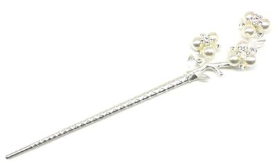 Miaomyao Japanese Hair Antique Cherry Flower Hair Accessory [Miaomyao] Hairpin, Style, Tomesode, Ornament, Metal, Pair, Couple, Flower, Blossom,