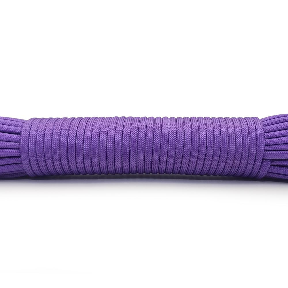 New Color Dia 4 MM 31 Meters 9 Stand Cores Paracord Parachute Cord Lanyard Tent Rope For Hiking Camping Clothesline DIY Bracelet