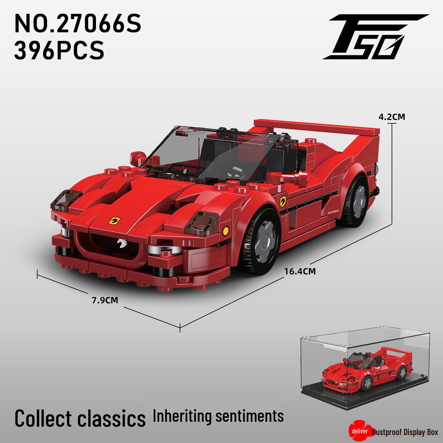 Конструктор Yuxing Model King - Спортивный автомобиль, развивающая игрушка и подарок на день рождения (27066S)