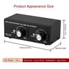 Speaker Sound Controllers Precise Independent Sound Adjuster Fine Tune Left & Right Channel Control 10Hz-50KHz