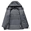 Men's Winter Outdoor Tactical Jacket Coat Thermal Windproof Waterproof Cold Resistant Solid Color Hoody Hiking Tops