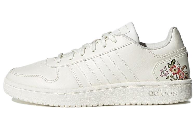 Adidas Hoops 2.0 White Floral Women s EF0122 39⅓