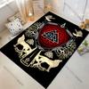 Norse mythology symbol and animals carpet Yoga living room room decor children's crawling mat doormat area rug games mat