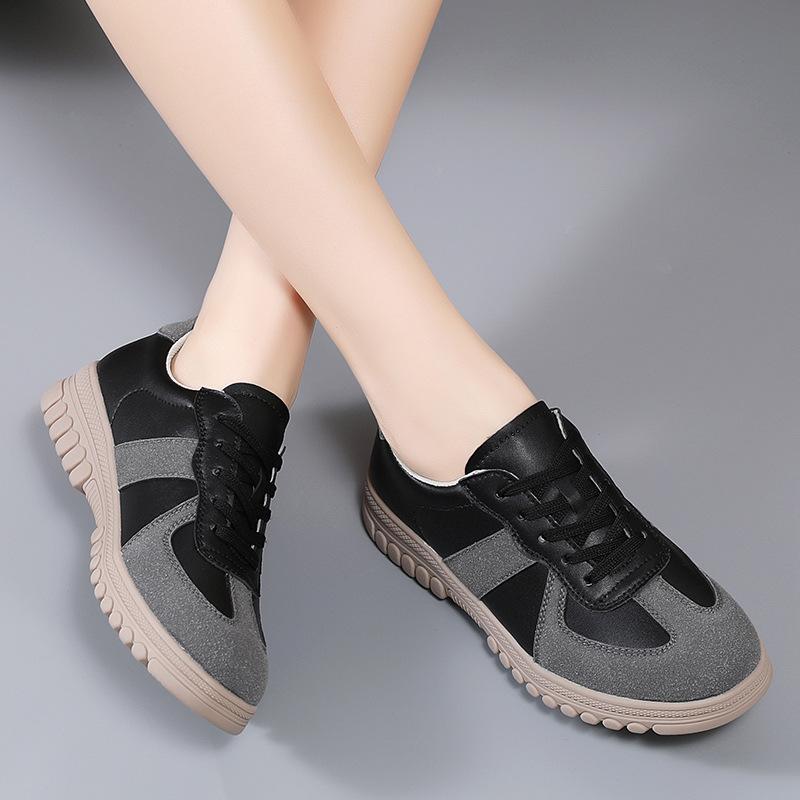 New Korean Style Small White Shoes for Female Students' Internet Celebrity Sports Shoes Versatile Casual Moral Training Shoes for Women