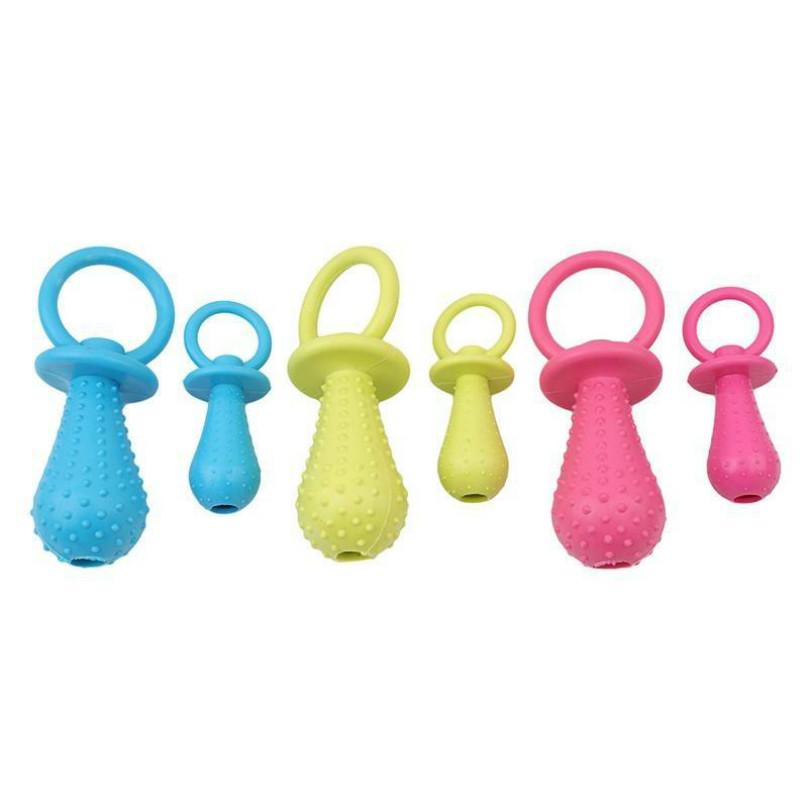 Dog Bite Training Dog Toys Molar Tooth Cleaning Toy Pet Mini Nipple Toys Small Toy Pacifiers