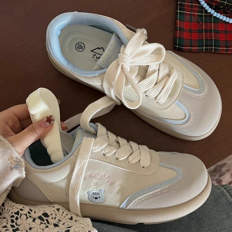 2025 new niche design emotion training shoes female student board shoes retro casual sports Forrest Gump shoes