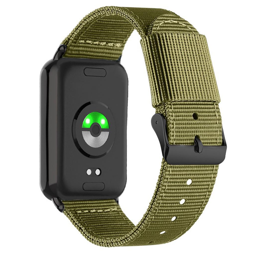 For Xiaomi Redmi Watch 6 / 5 / 4 / Smart Band 9 Pro / 8 Pro Woven Nylon Watch Band Pin Buckle Strap