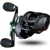 SOUGAYILANG Baitcasting-Angelrolle, 12 + 1 geschirmte Lager, 17 Pfund Drag Angelrollen