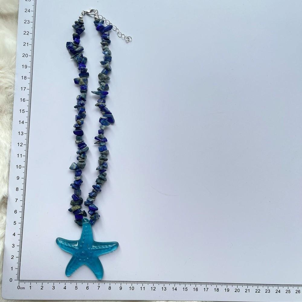 Bohemian Style Starfish Clavicle Chain Y2K Accessories Beach Choker Starfish Necklace  Summer Party