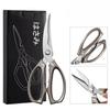 Multi functional household kitchen scissors, powerful chicken bone scissors, stainless steel barbecue scissors