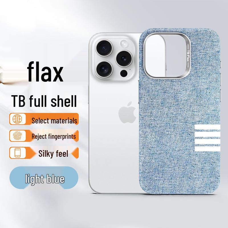 

iPhone 16 Pro Max Linen Phone Case, Retro Style, Fits iPhone 16, 15, 14 15 Pro Max