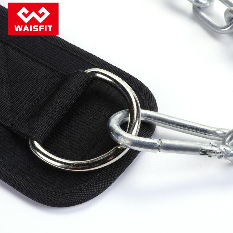 Weighted Fitness Belt for Pull-Ups & Squats with Thick Chain