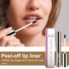 Matita labbra peel-off da 5 ml, a lunga tenuta, impermeabile, altamente pigmentata, rimovibile, per tatuaggi labbra voluminosi, strumenti per il trucco delle labbra da donna, regalo di compleanno