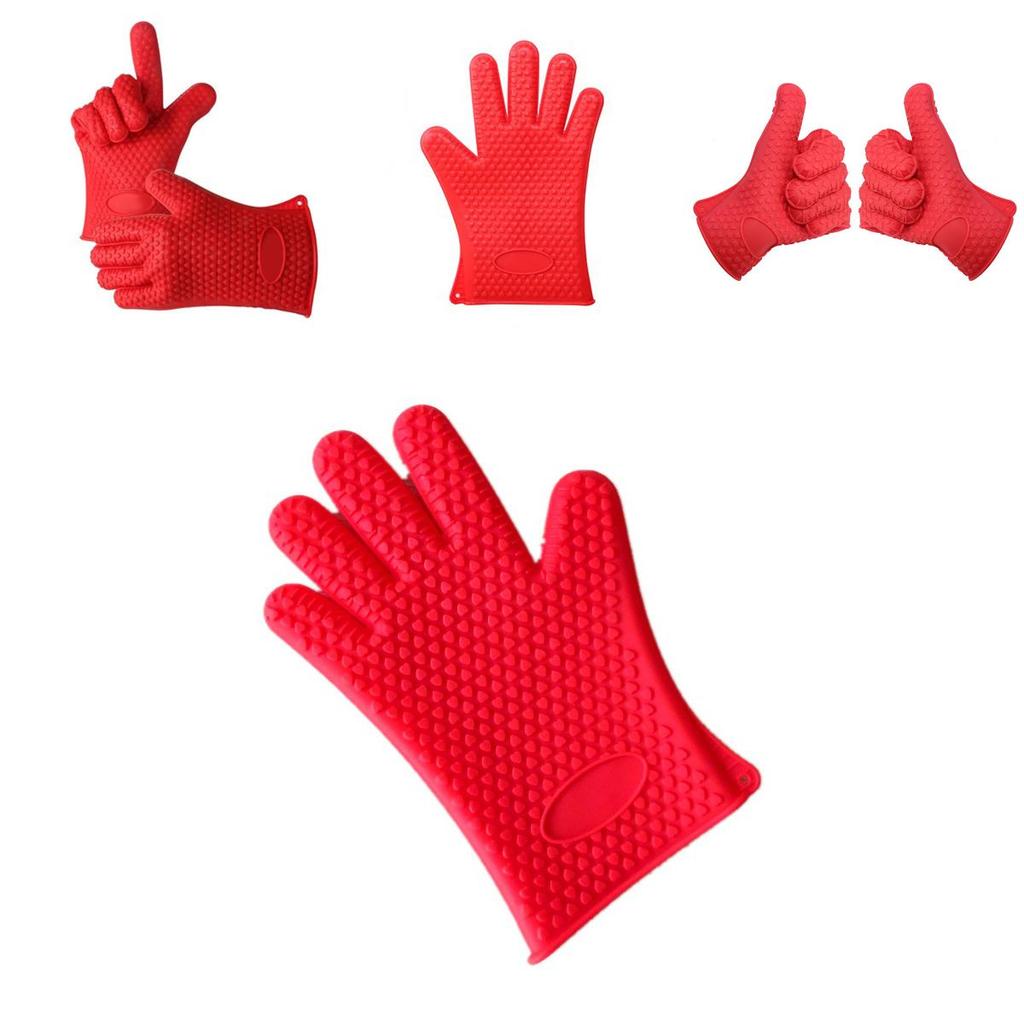 Silicone Glove For Kitchens With Effective Heat Protection**