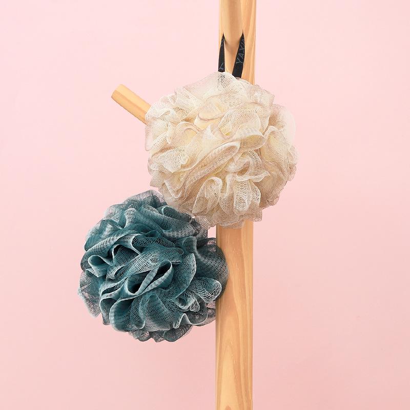 Durable Non-Dispersing Bath Ball Scrubber for Adults