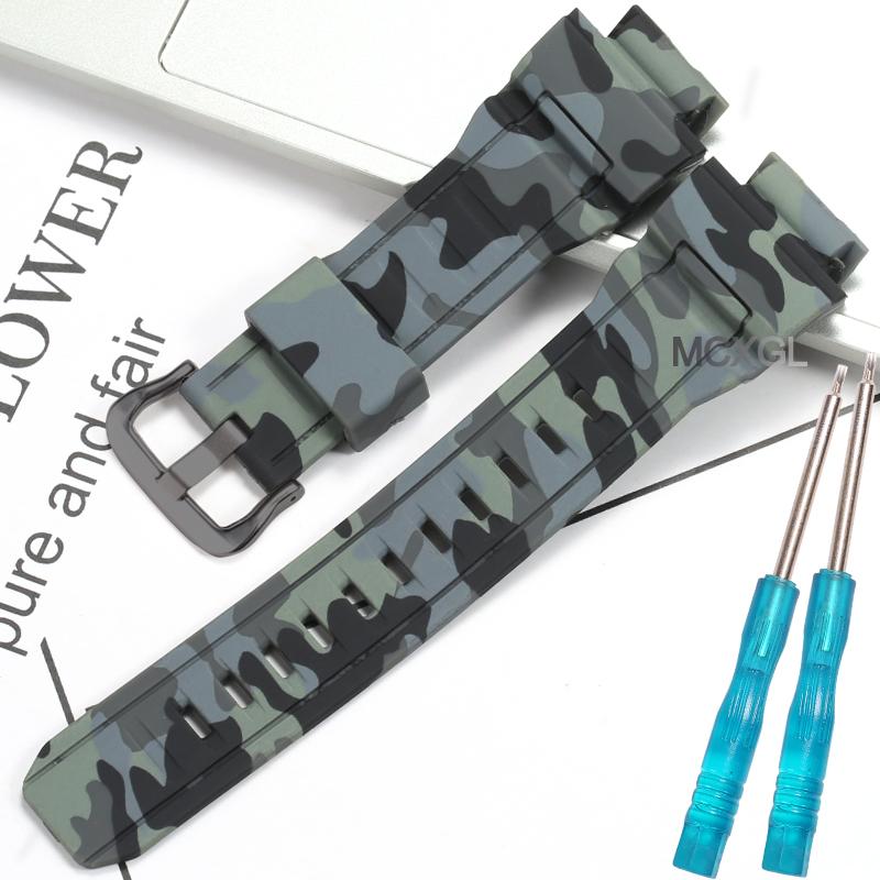 Resin Strap For Casio GW9300 GW-9300 RANGEMAN Men's TPU Replacement Band G-9300 Sport Waterproof Bracelet