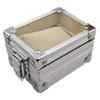 Used Watch storage case Watch case Aluminum watch case Watch Watch storage Aluminum watch collection case Watch collection case yy