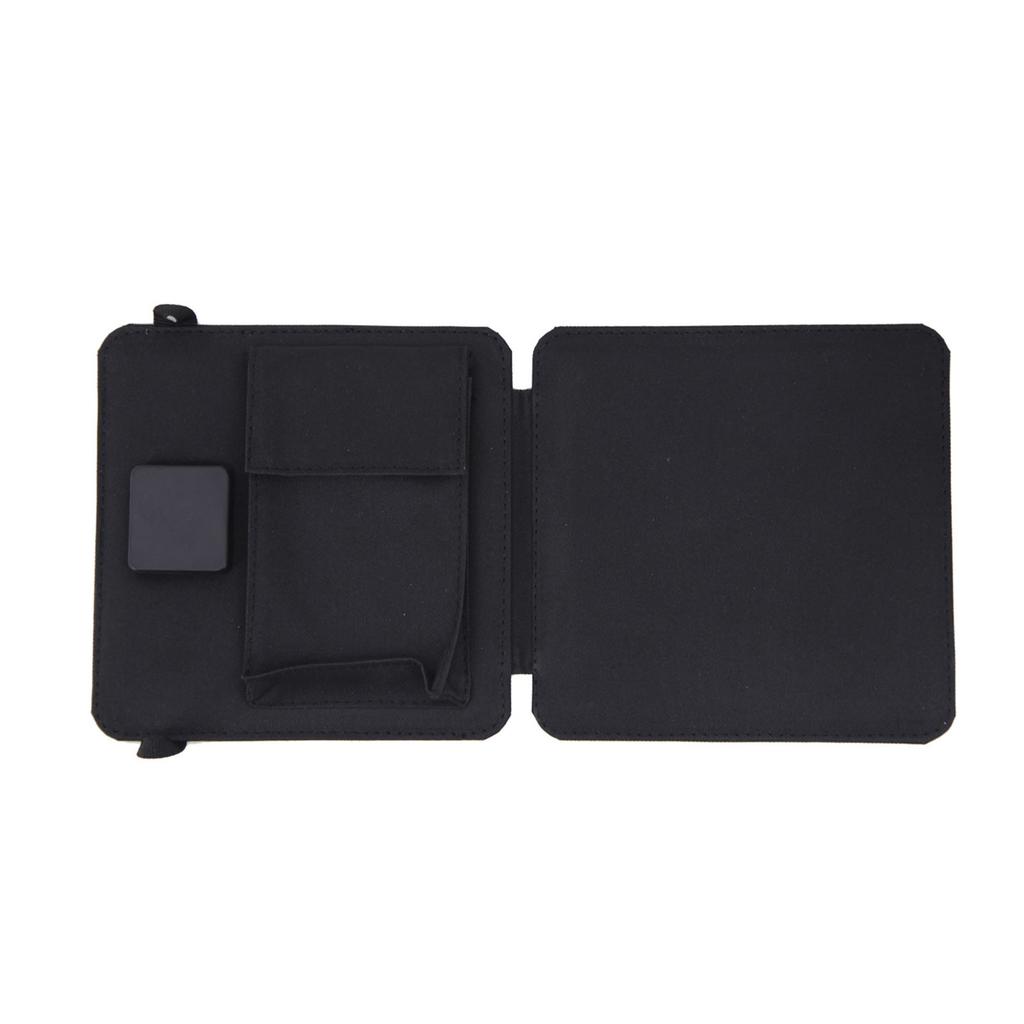 10W Faltbare Solarladetasche IP65 Wasserdicht Tragbares Solarladegerät USB und Typ-C Dual