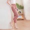 Haoyi Women's Mid-Aged Summer Straight-Leg Casual Pants