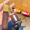 Portachiavi Ciondolo Rugby: Ornamenti Borsa Simulazione Cartone Animato & Figure Bambola Souvenir Sportivo